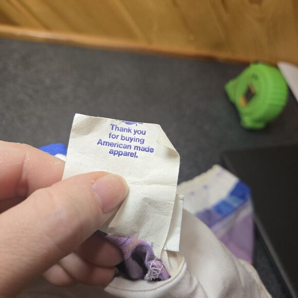 Rare Editions Vtg Union Made Girls Dress Plaid Cottage/ Little House Sz 6 - Picture 5 of 10